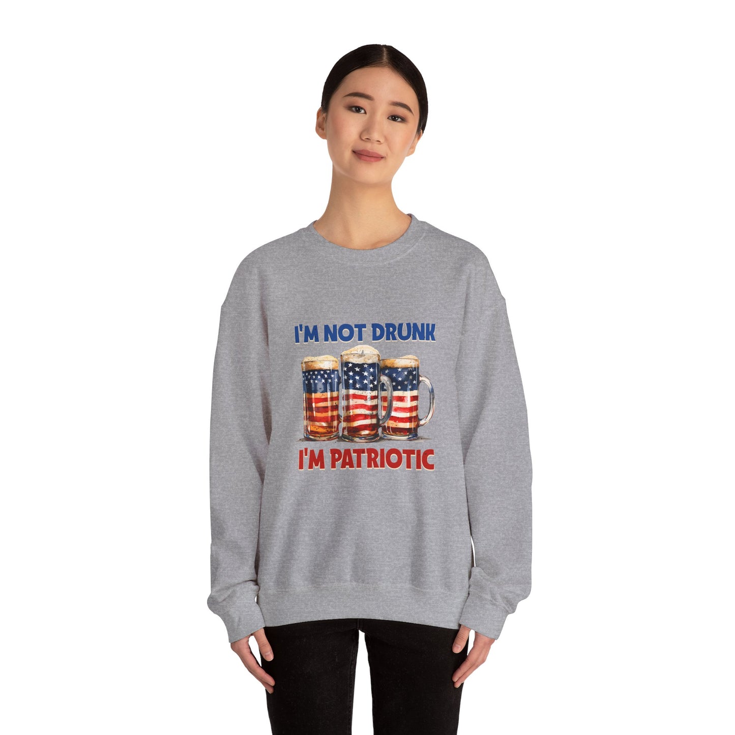 I'm Not Drunk Unisex Heavy Blend™ Crewneck Sweatshirt