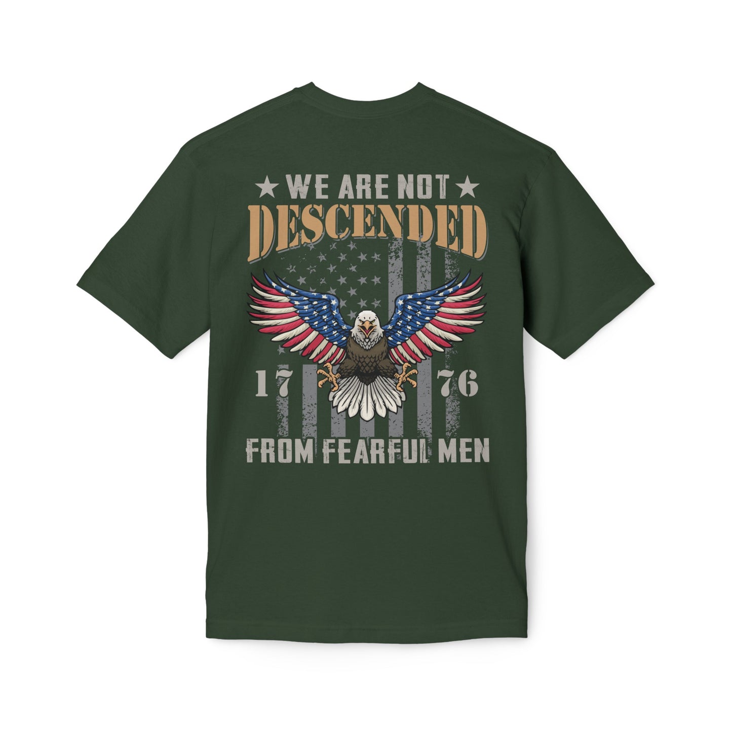 Not Descended Unisex Midweight T-shirt, Made in US