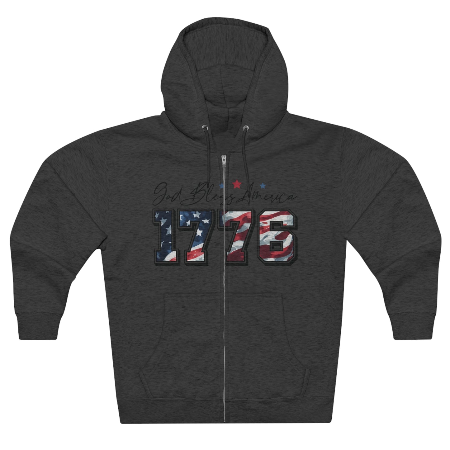 1776 Unisex Zip Hoodie