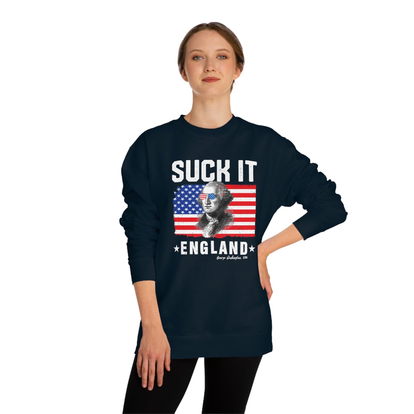 Suck It England Unisex Crew Neck Sweatshirt