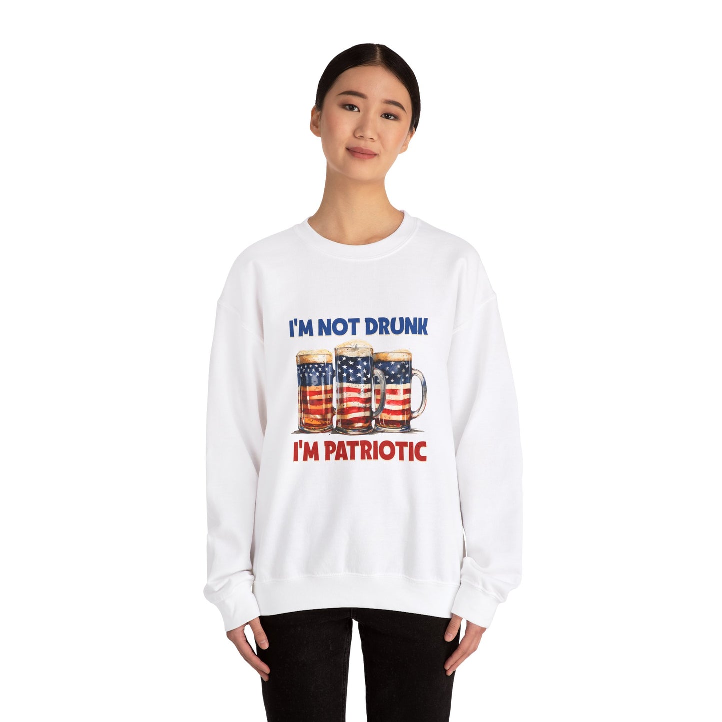 I'm Not Drunk Unisex Heavy Blend™ Crewneck Sweatshirt