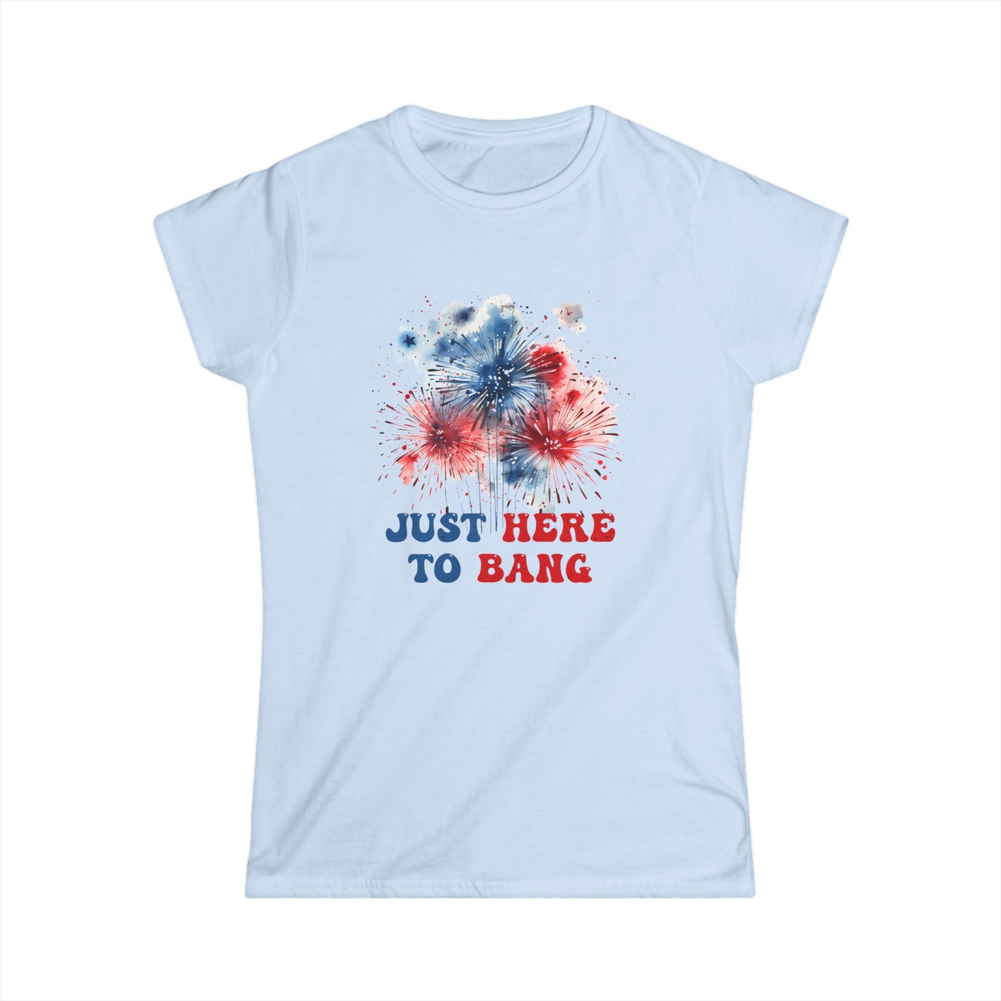 Just Here Women's Softstyle Tee