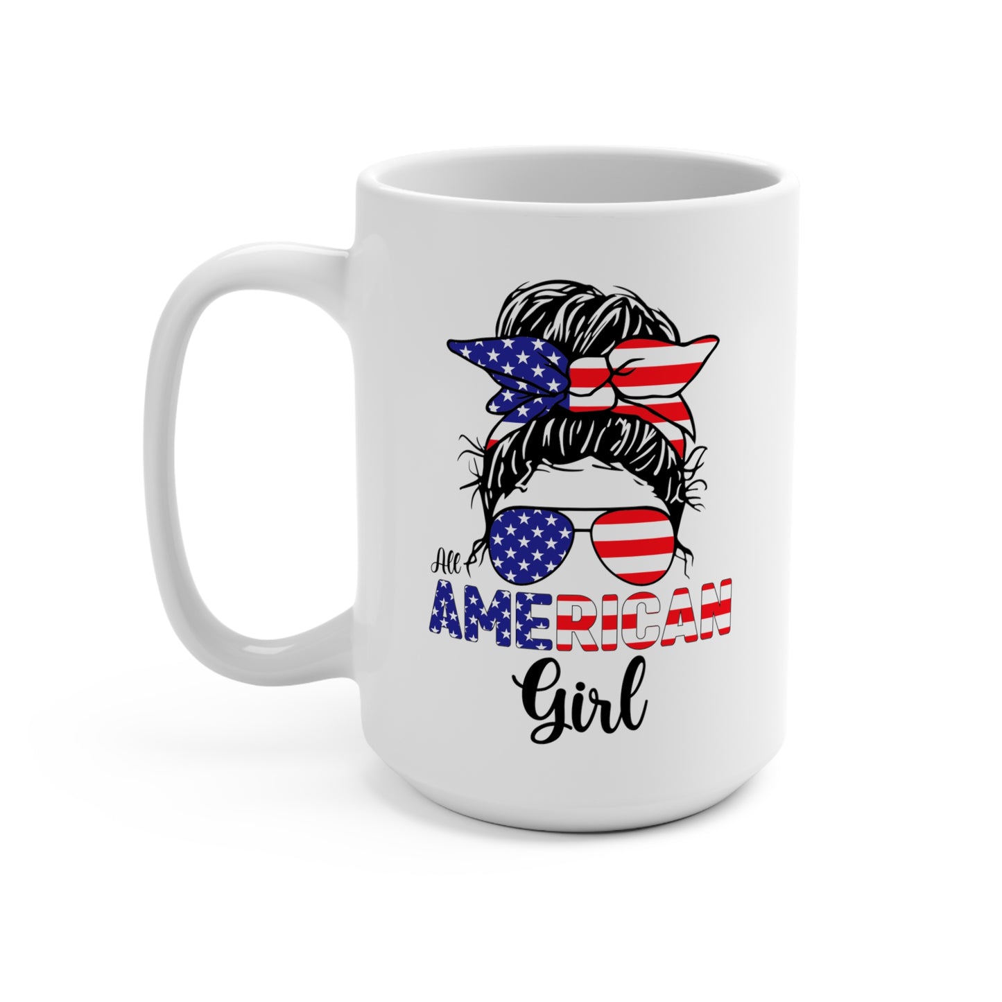 All American Girl (Two-Sided Image) Mug 15oz