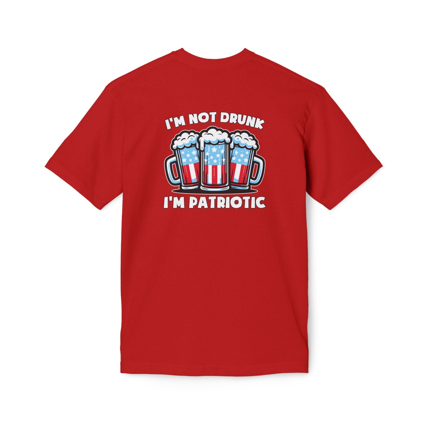 I'm Patriotic Unisex Midweight T-shirt, Made in US