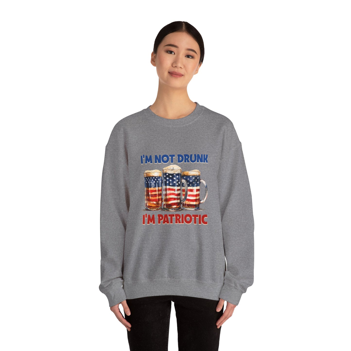 I'm Not Drunk Unisex Heavy Blend™ Crewneck Sweatshirt