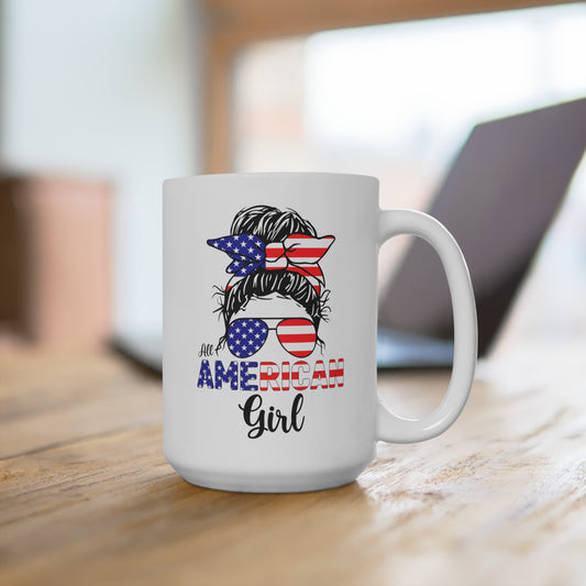 All American Girl (Two-Sided Image) Mug 15oz