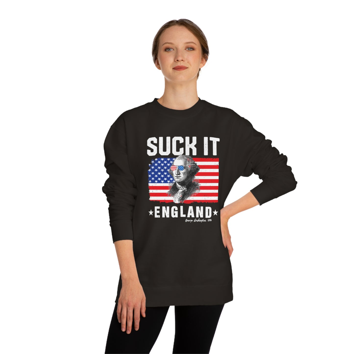 Suck It England Unisex Crew Neck Sweatshirt