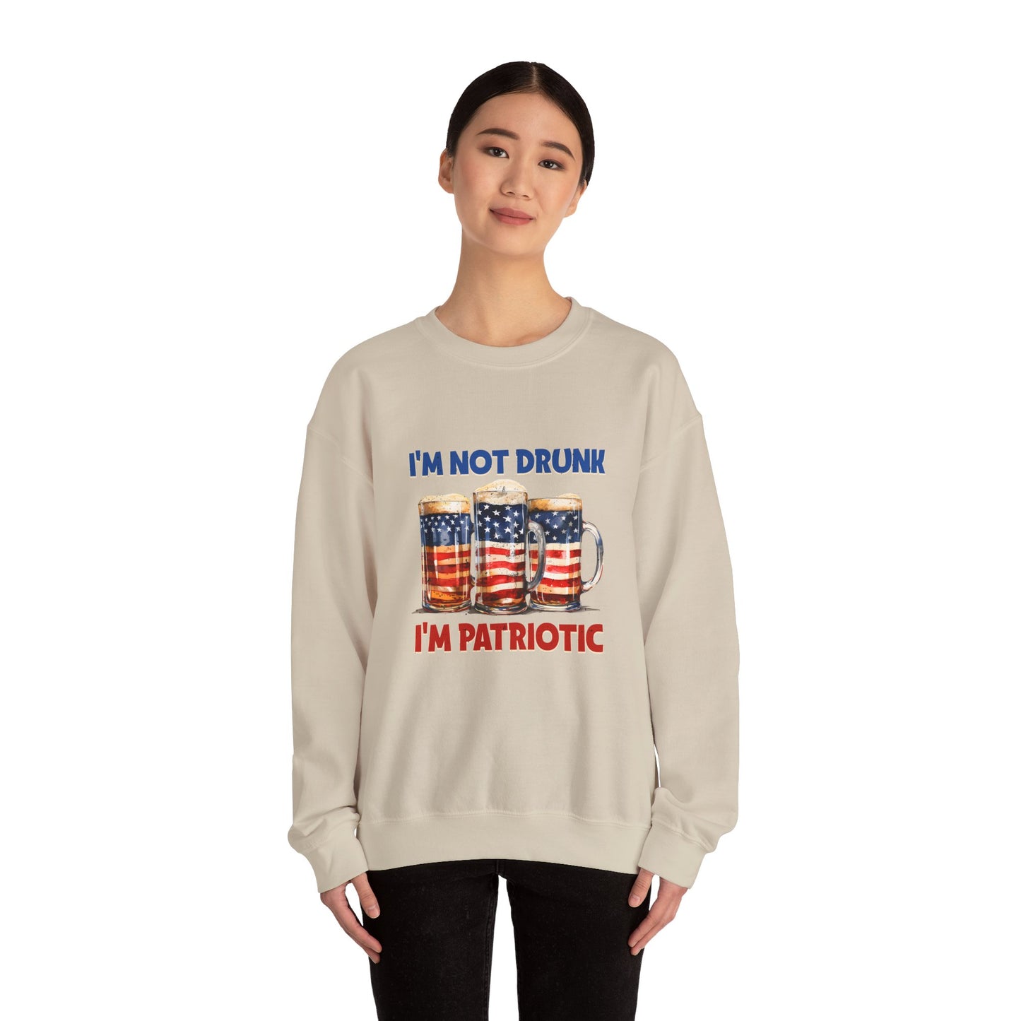 I'm Not Drunk Unisex Heavy Blend™ Crewneck Sweatshirt