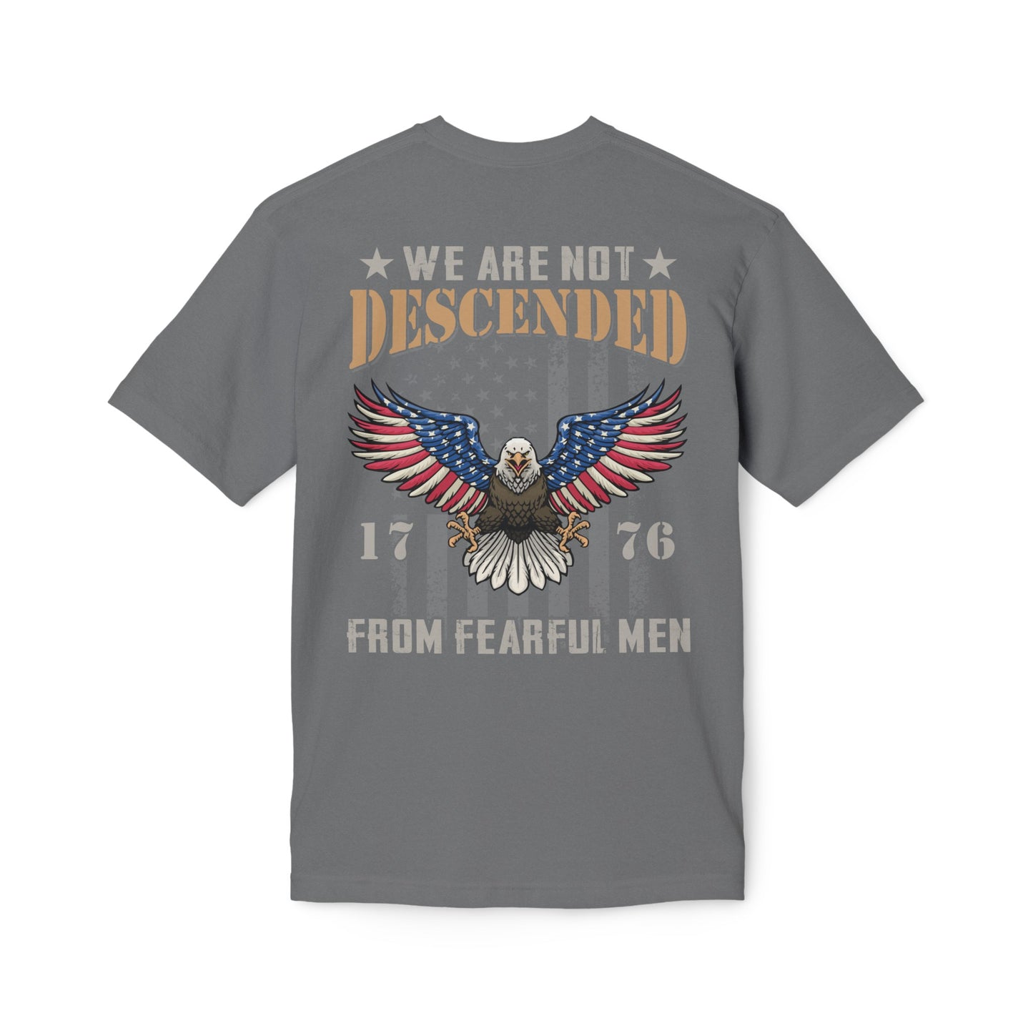 Not Descended Unisex Midweight T-shirt, Made in US