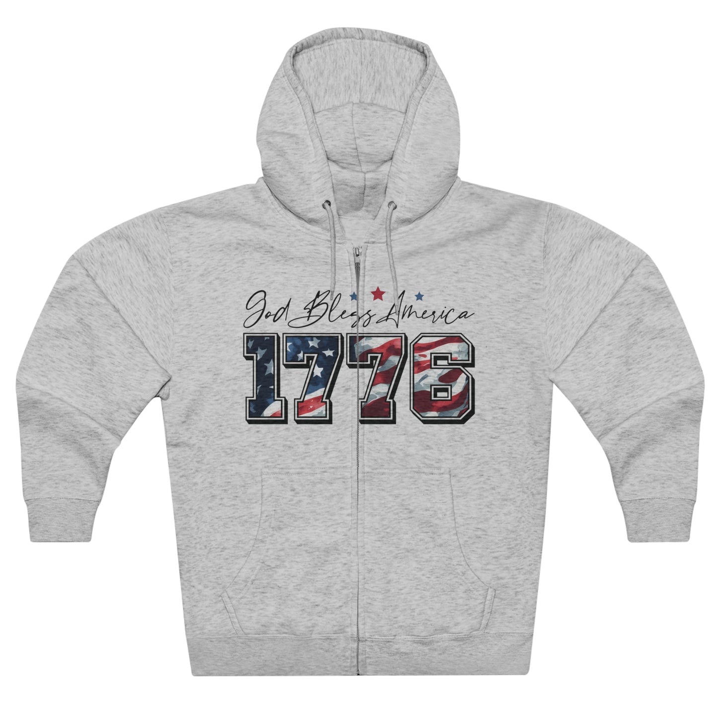 1776 Unisex Zip Hoodie