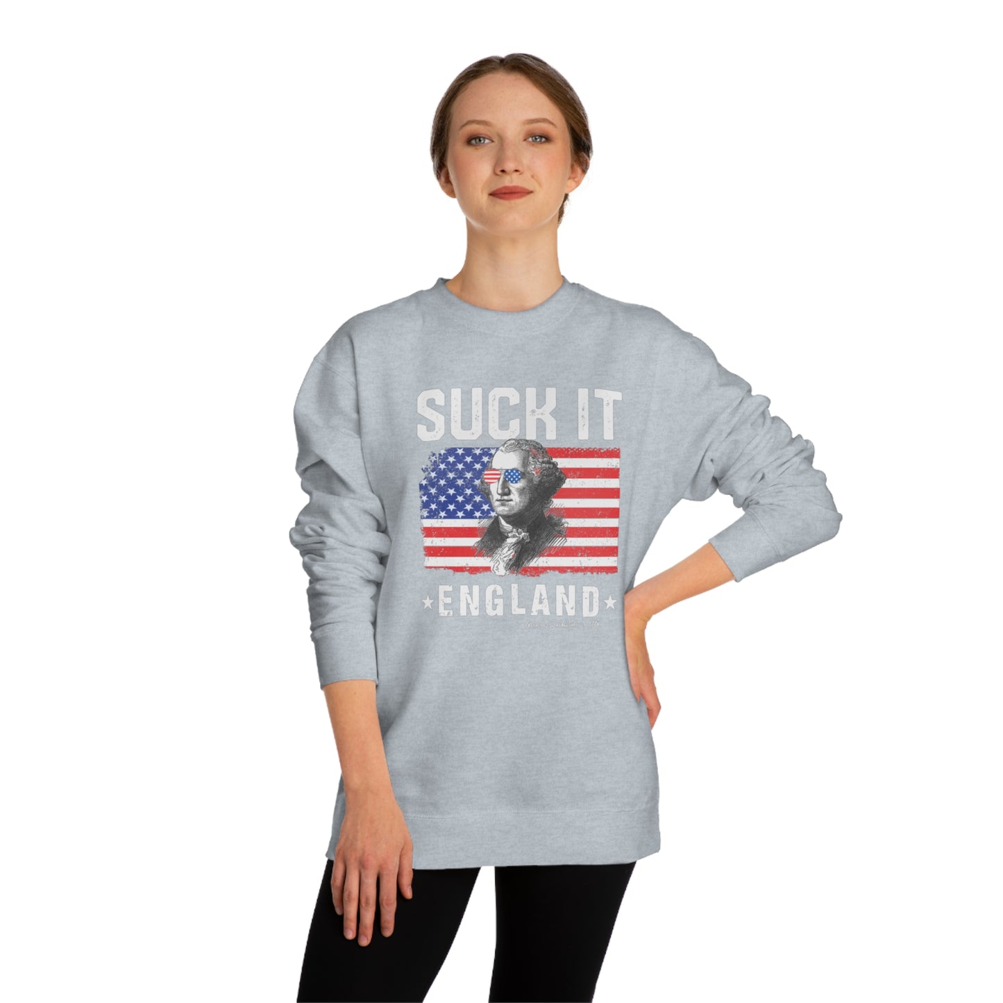 Suck It England Unisex Crew Neck Sweatshirt