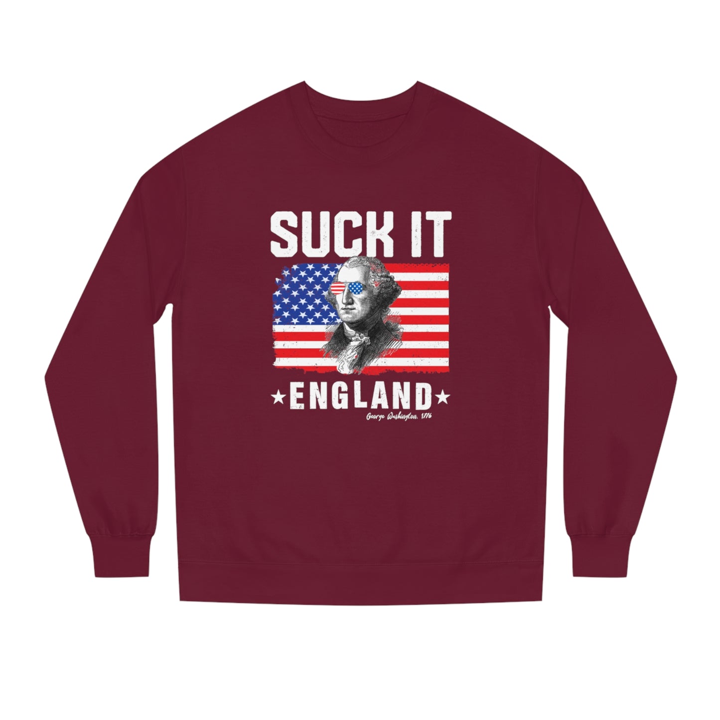 Suck It England Unisex Crew Neck Sweatshirt