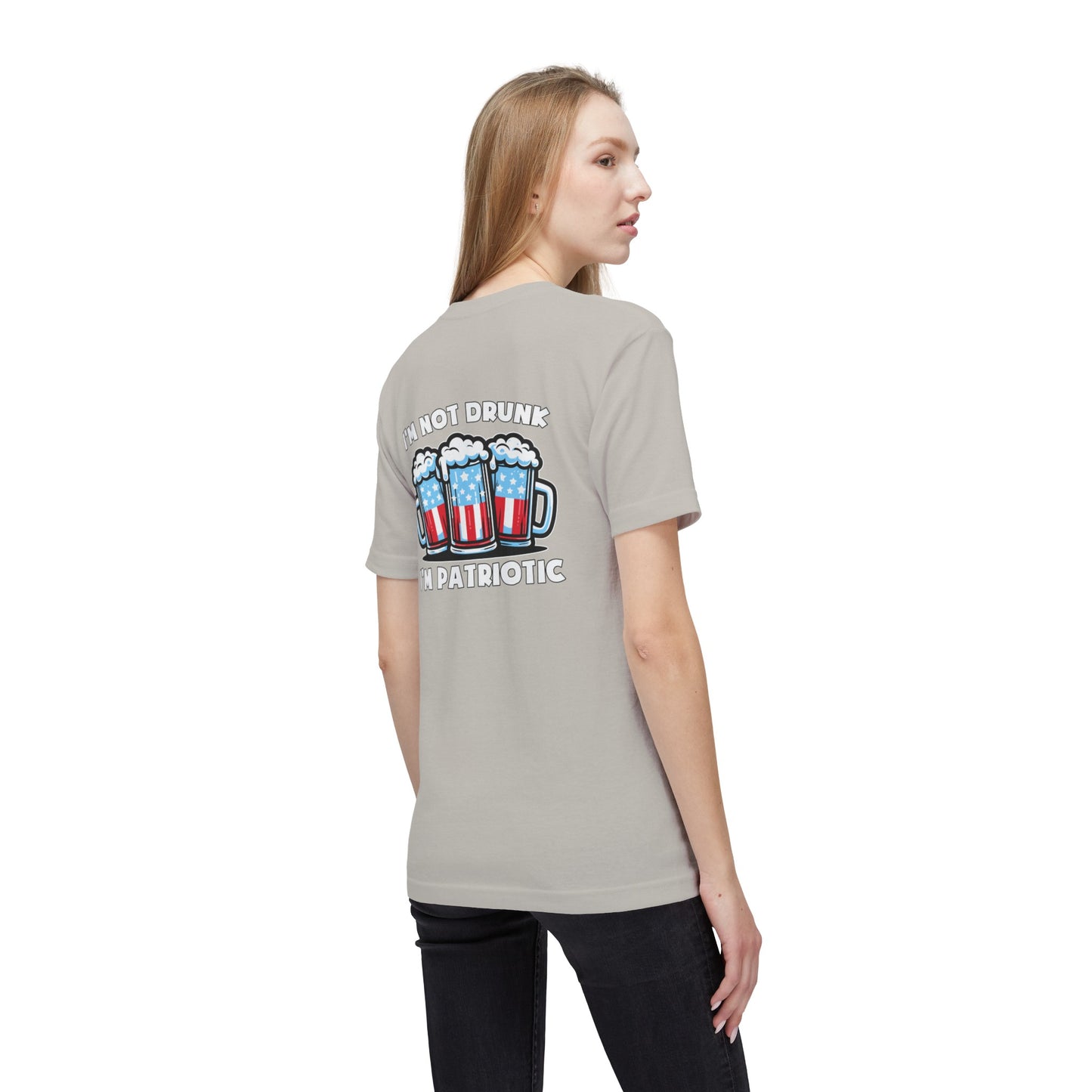 I'm Patriotic Unisex Midweight T-shirt, Made in US