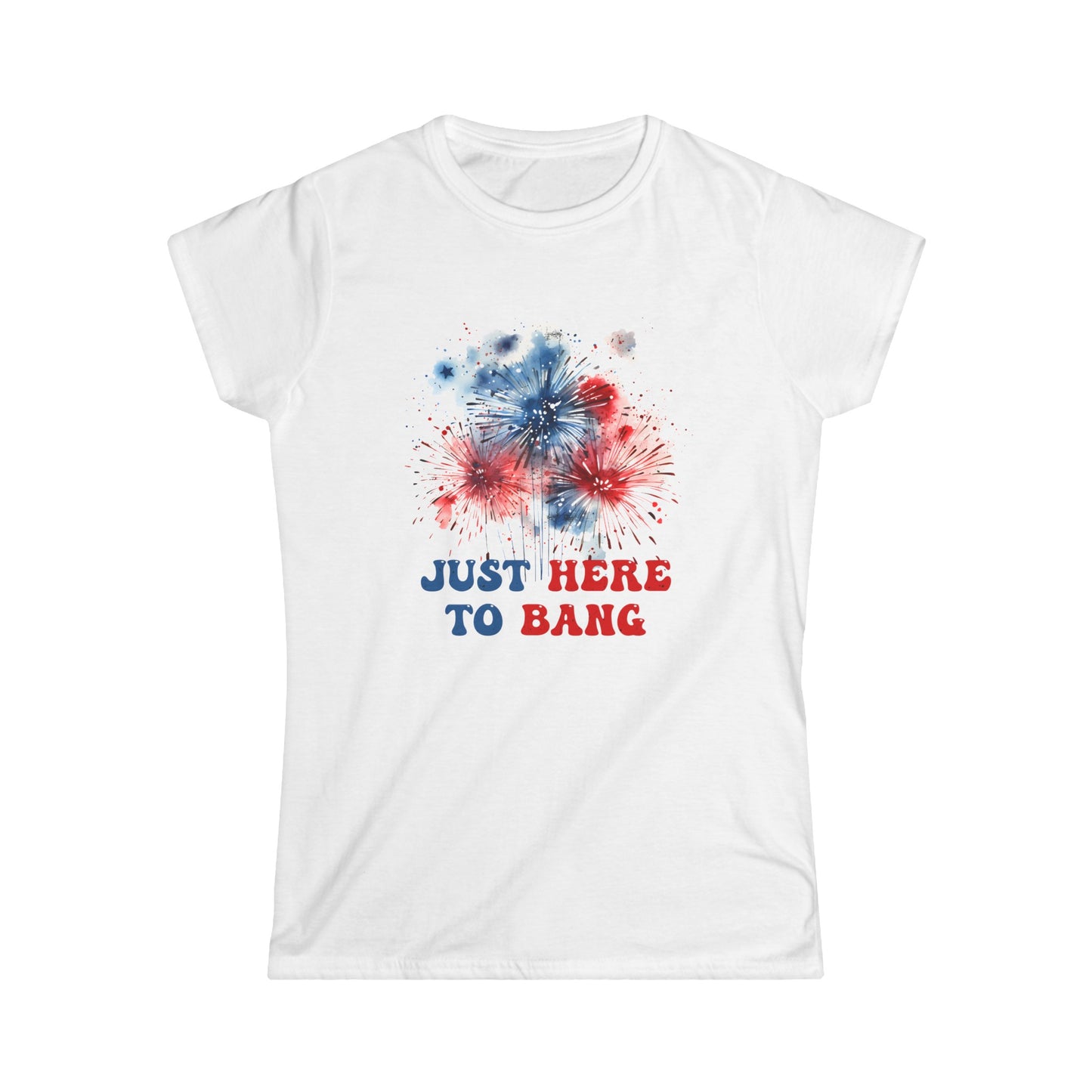 Just Here Women's Softstyle Tee