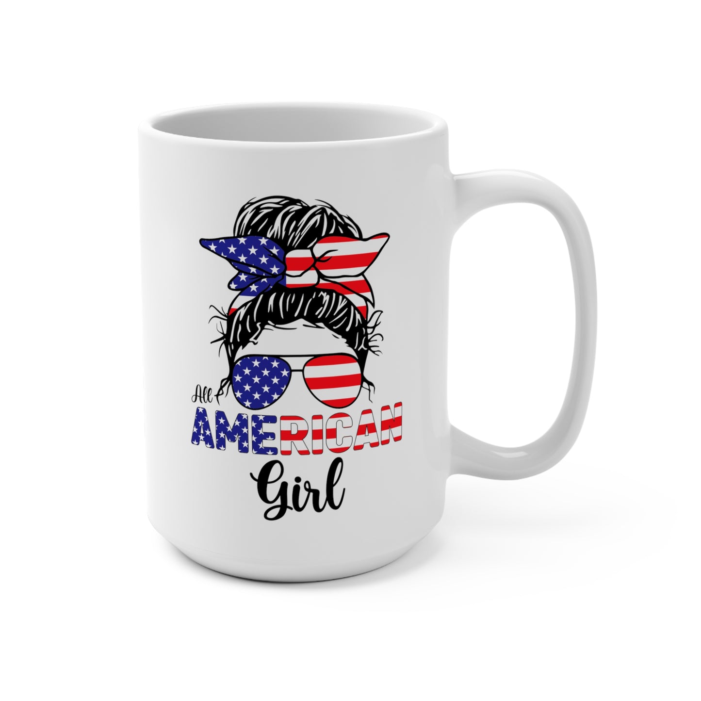 All American Girl (Two-Sided Image) Mug 15oz