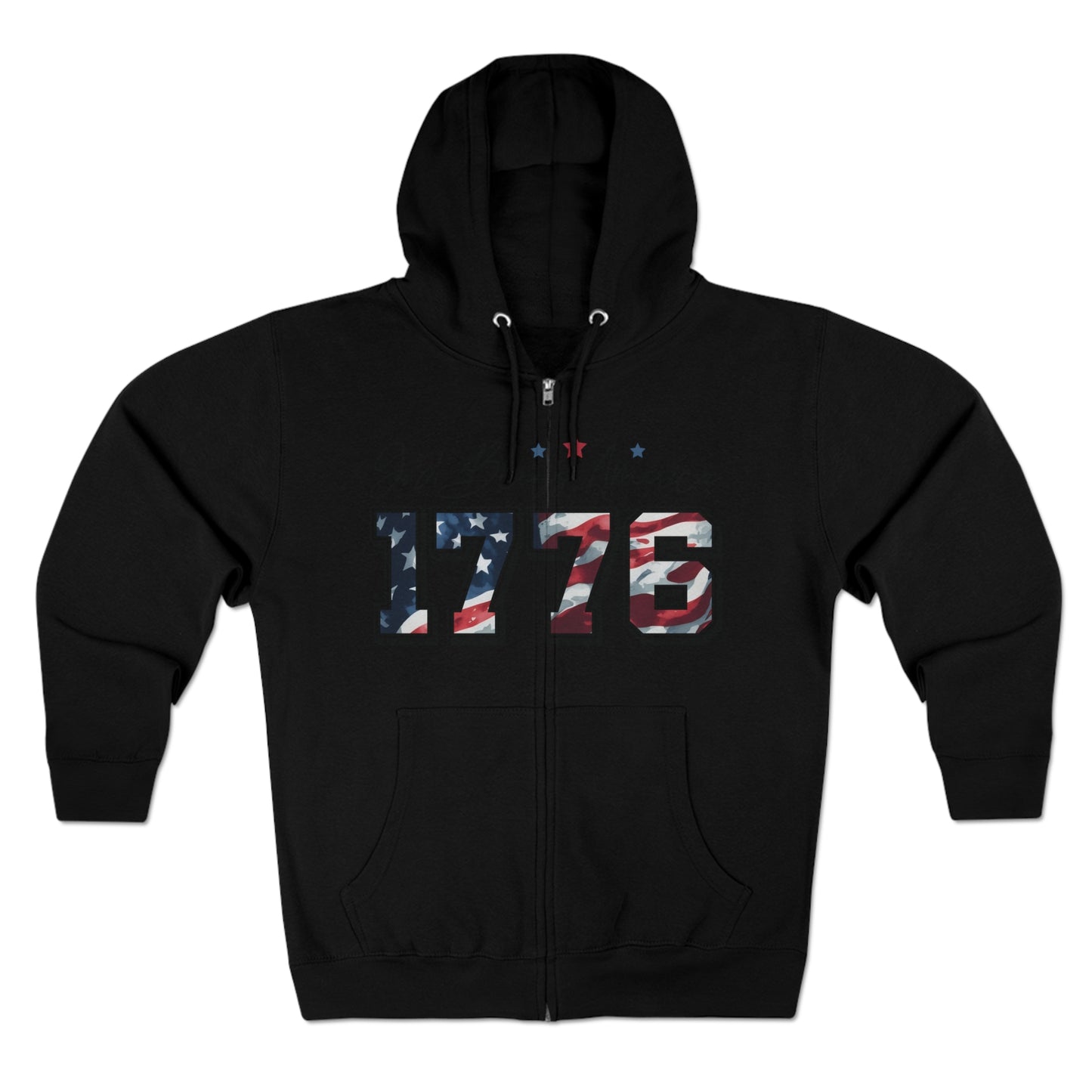 1776 Unisex Zip Hoodie