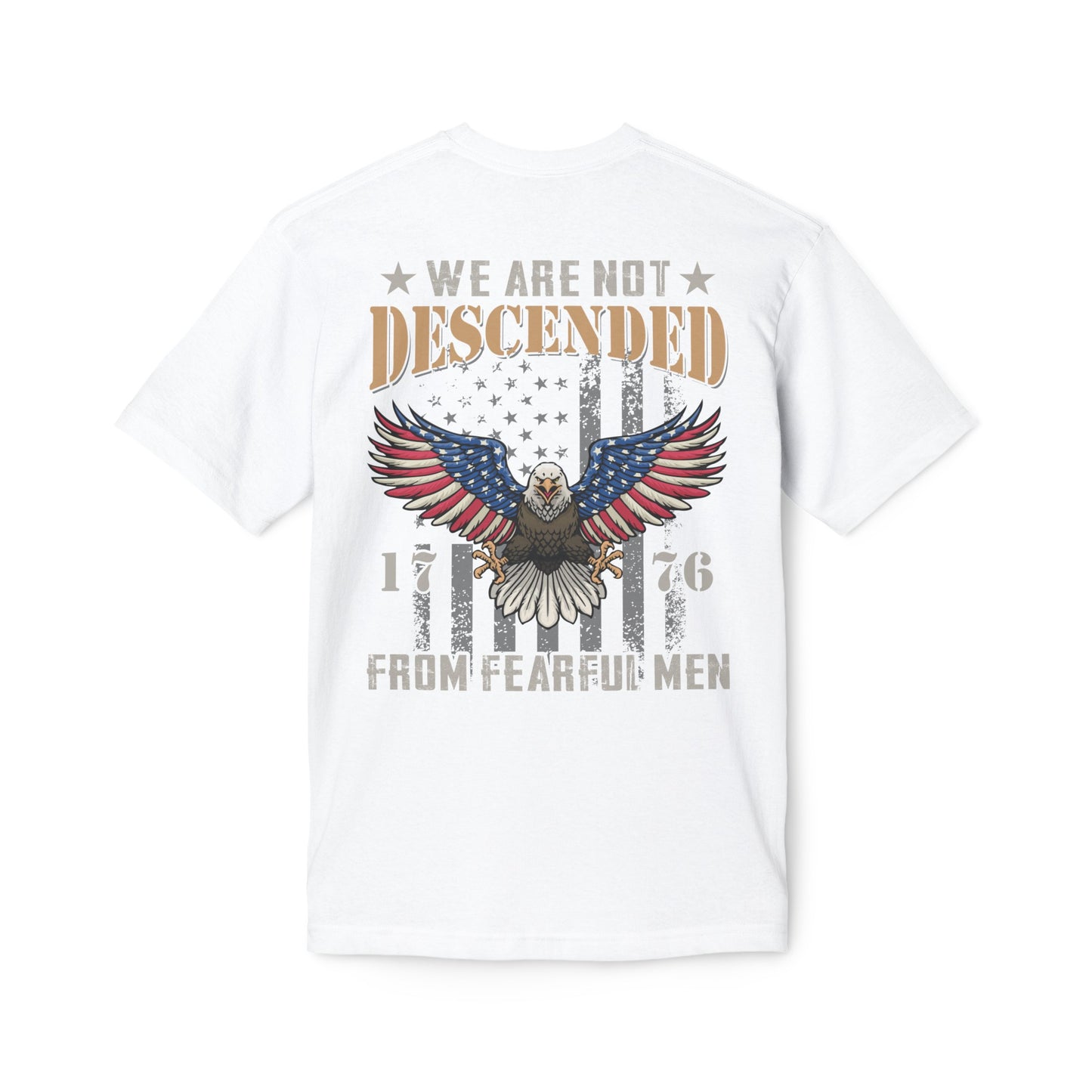 Not Descended Unisex Midweight T-shirt, Made in US