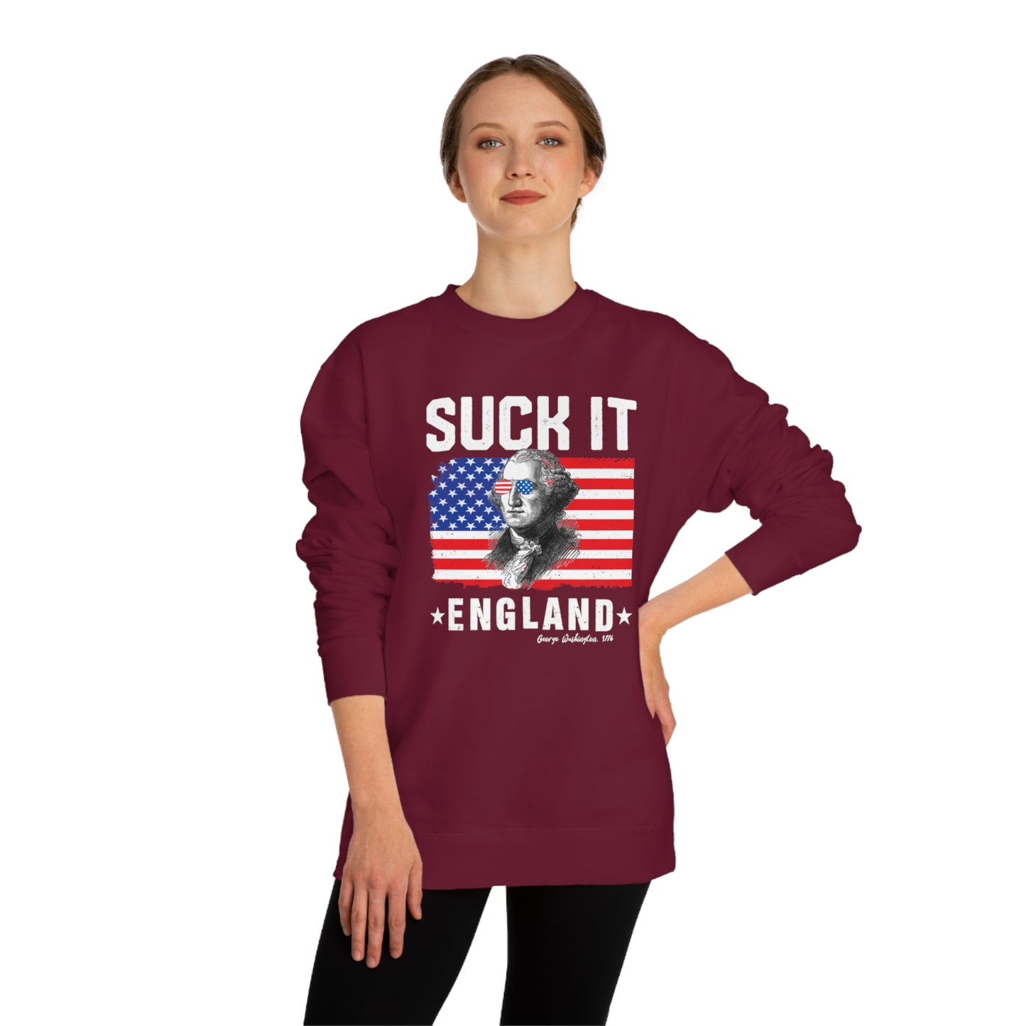 Suck It England Unisex Crew Neck Sweatshirt