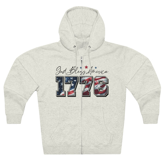 1776 Unisex Zip Hoodie