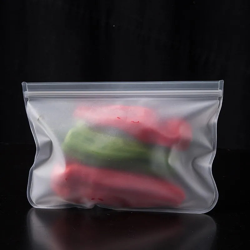 Reusable Silicone Food Storage and Freezer Bags, BPA Free