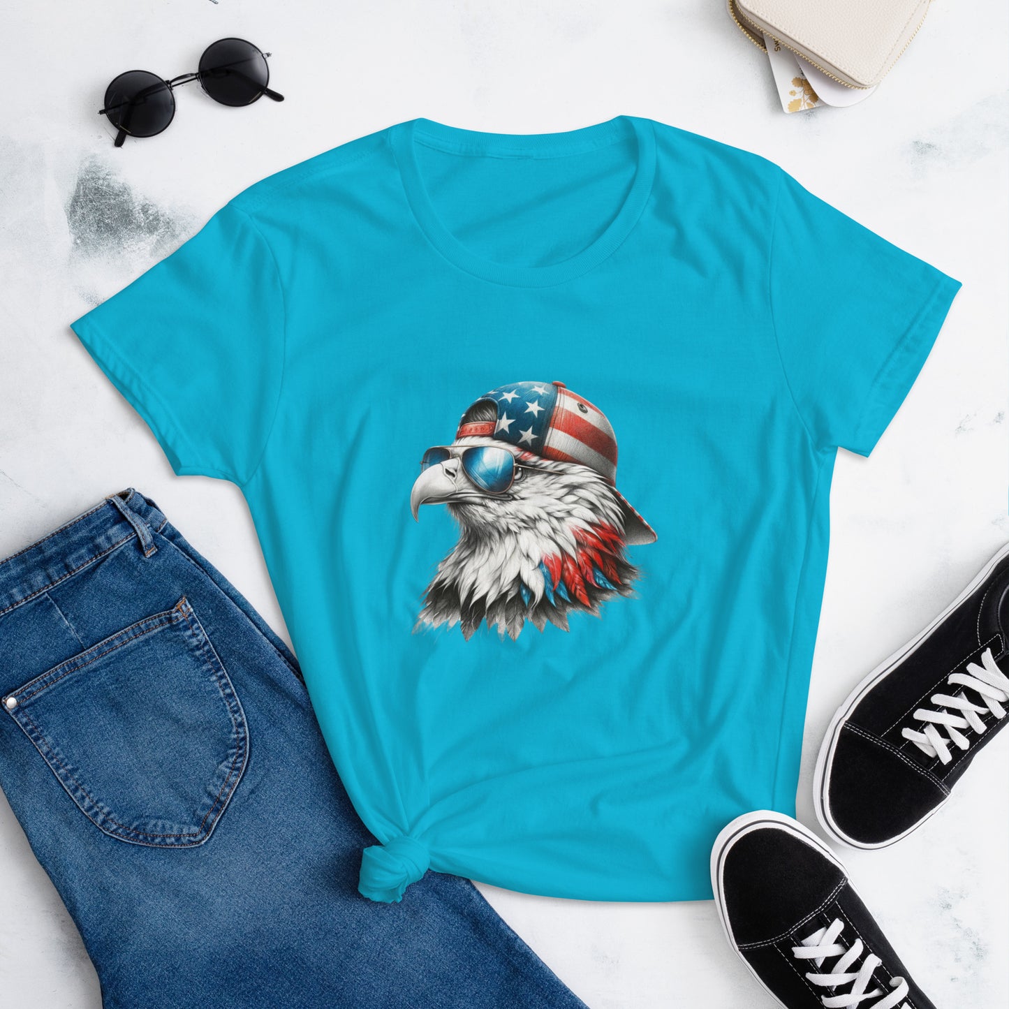 Eagle Head Women's Short Sleeve T-shirt