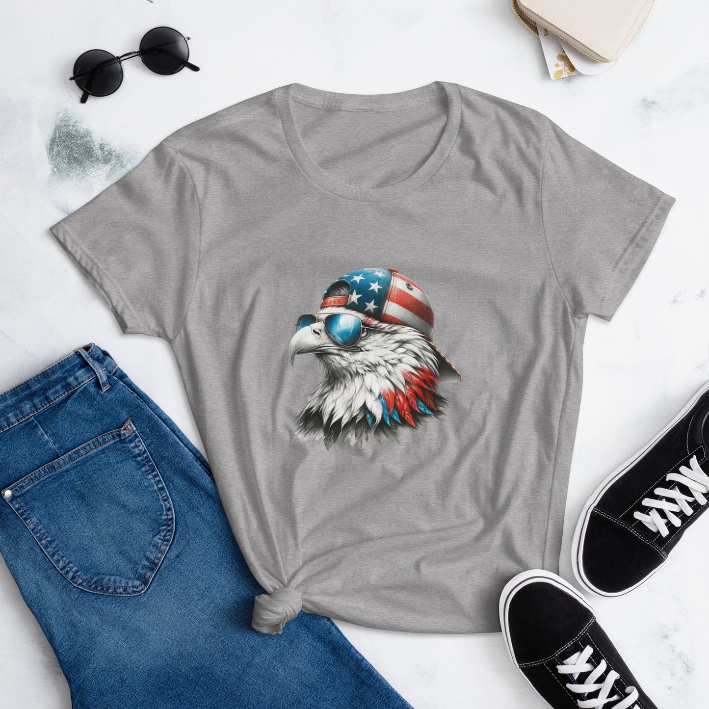 Eagle Head Women's Short Sleeve T-shirt