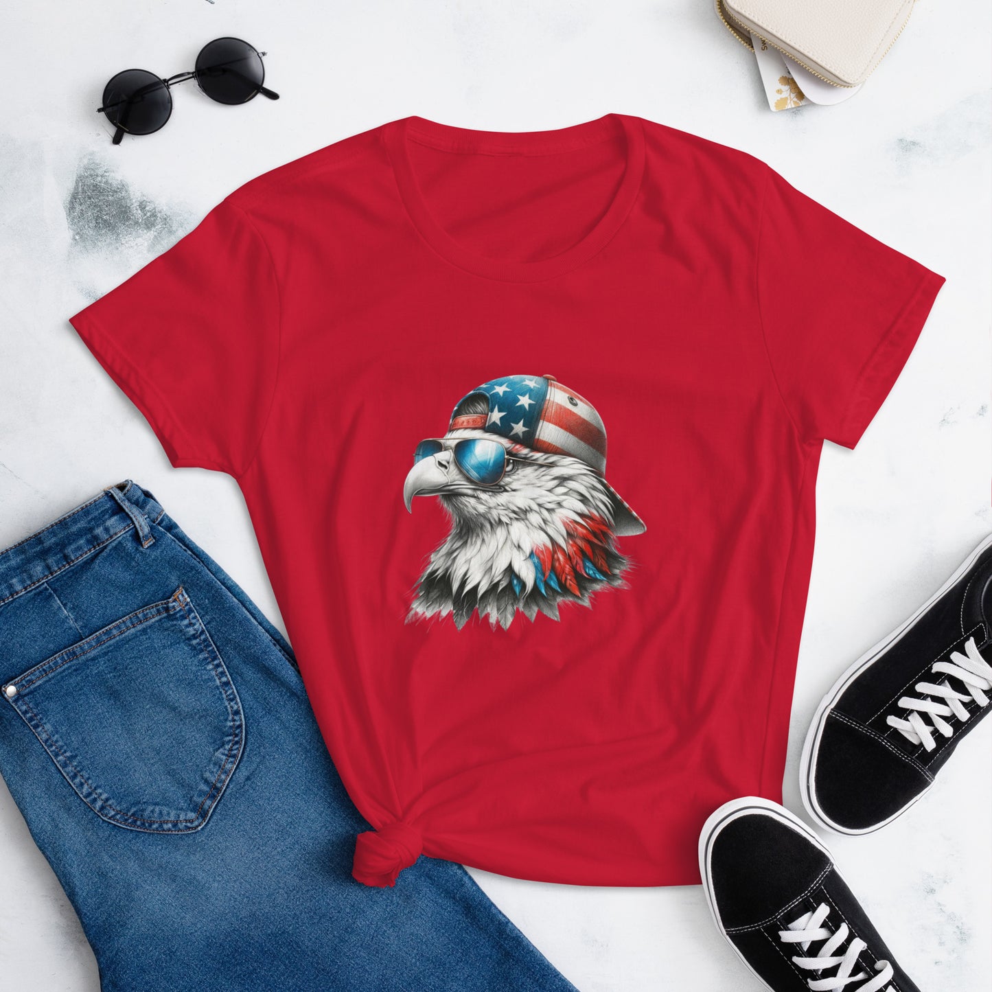 Eagle Head Women's Short Sleeve T-shirt