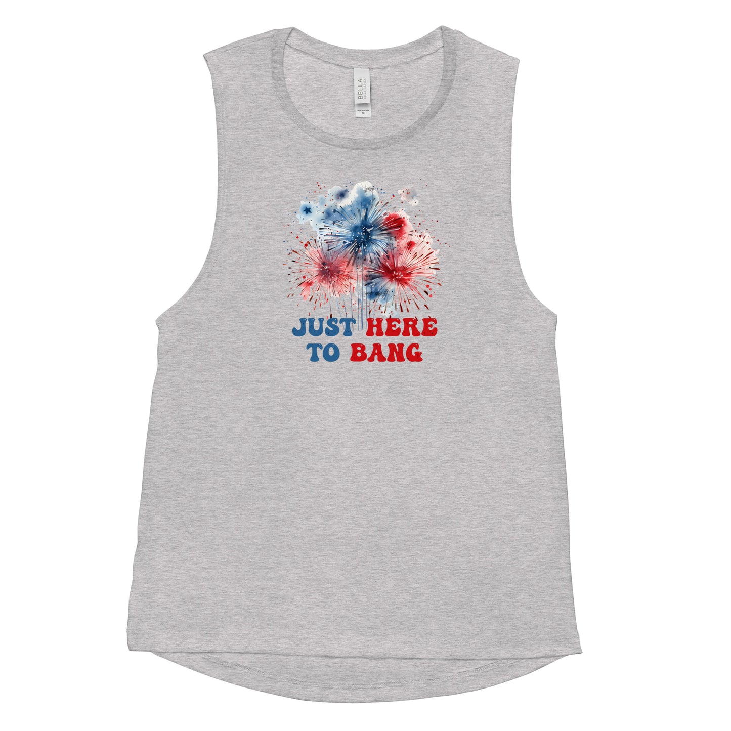 Just Here Ladies’ Muscle Tank