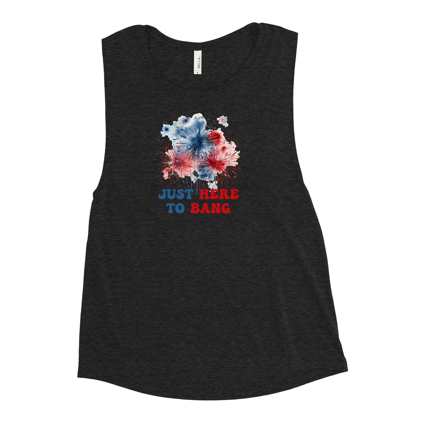 Just Here Ladies’ Muscle Tank